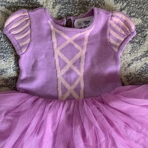 Rapunzel sweater dress sz 6-12 mos
